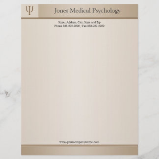 Psychologist Letterhead
