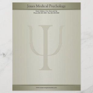 Psychologist Letterhead