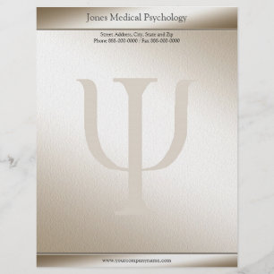 Psychologist Letterhead