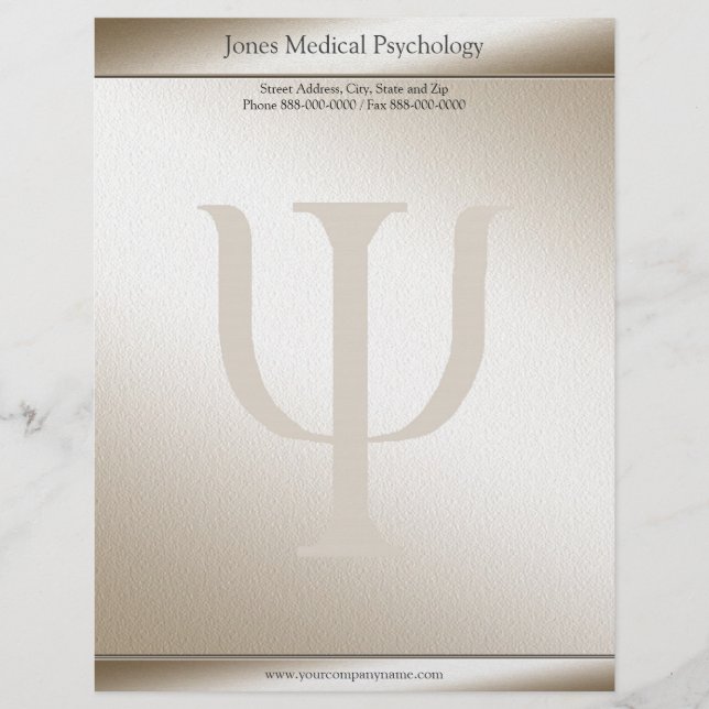 Psychologist Letterhead (Front)
