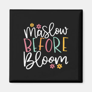 Psychologist Maslow Before Bloom Sped Teacher Clro Magnet