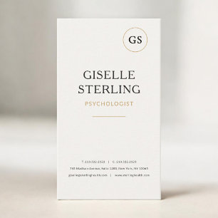 Psychologist Mental Health Professional  Business Card