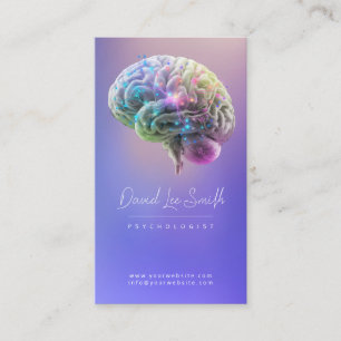 Psychologist / Neurologist Business Card