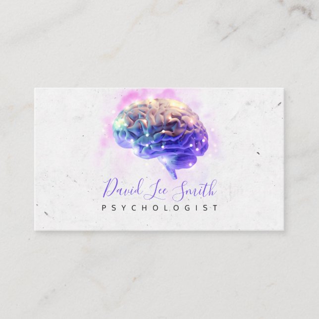 Psychologist / Neurologist Business Card (Front)
