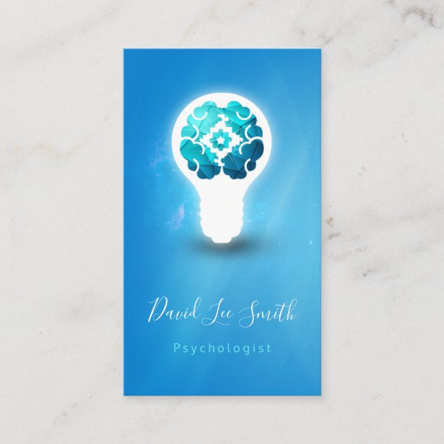Psychologist / Neurologist Business Card (Front)