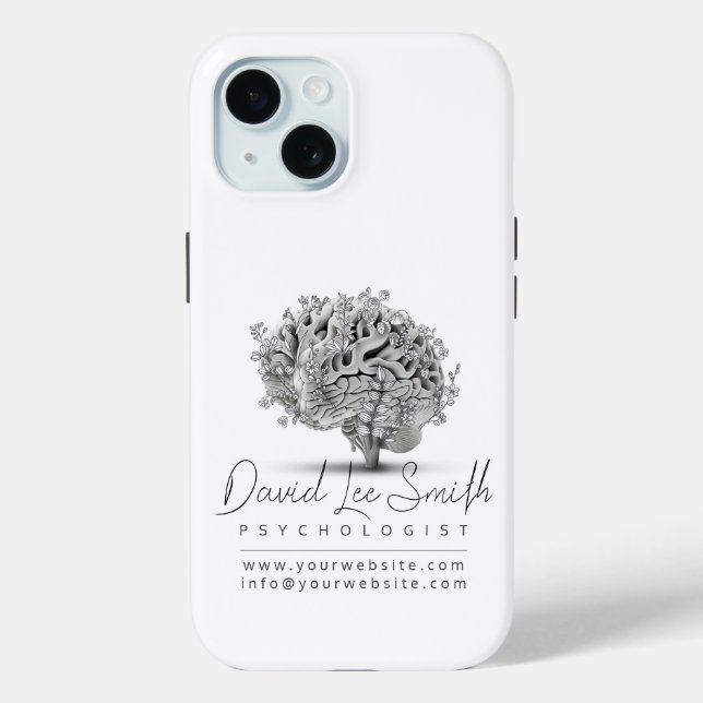 Psychologist / Neurologist Minimalist Case-Mate iPhone Case (Back)