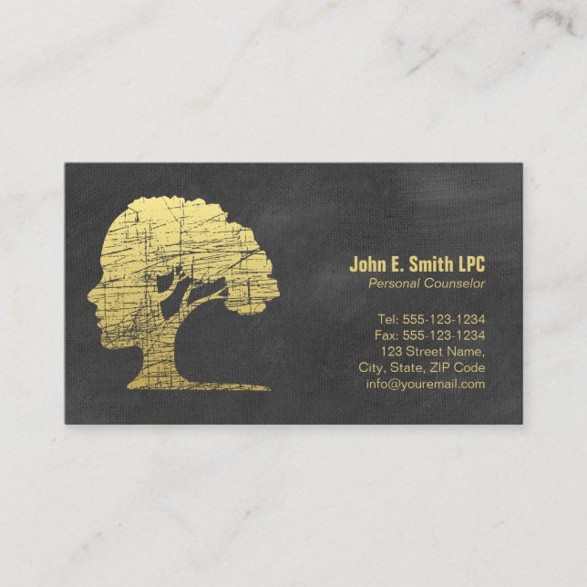 Psychologist Personal Counsellor Psychiatrist Quot Appointment Card (Front)