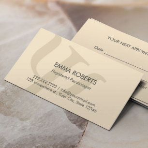 Psychologist Plain Professional Appointment