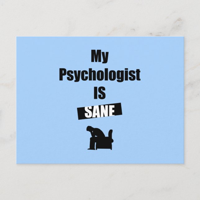 Psychologist Postcard (Front)