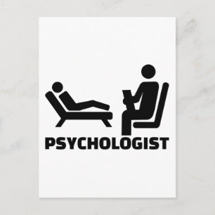 Psychologist Postcard