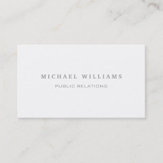 PSYCHOLOGIST - PROFESSIONAL ELEGANT TARGET BUSINESS CARD