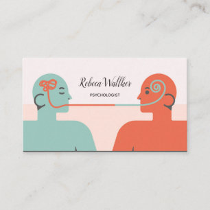 Psychologist, Psychiatrist, Doctor, Private Clinic Business Card