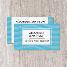 Psychologist Psychiatrist Therapist Zen Blue Waves