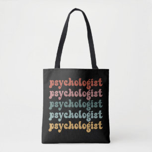 Psychologist Retro Psychology Student Graduation Tote Bag