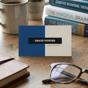 Psychologist - Simple Elegant Stylish Business Card