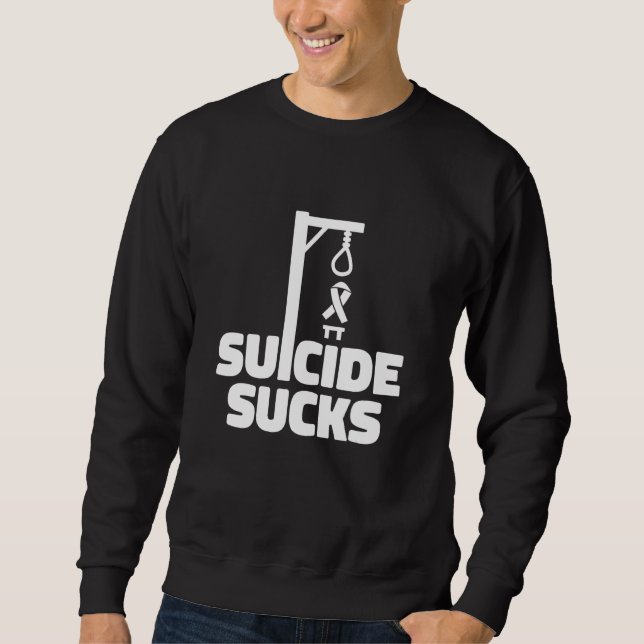 Psychologist Suicide Psychology - Mental Health Aw Sweatshirt (Front)