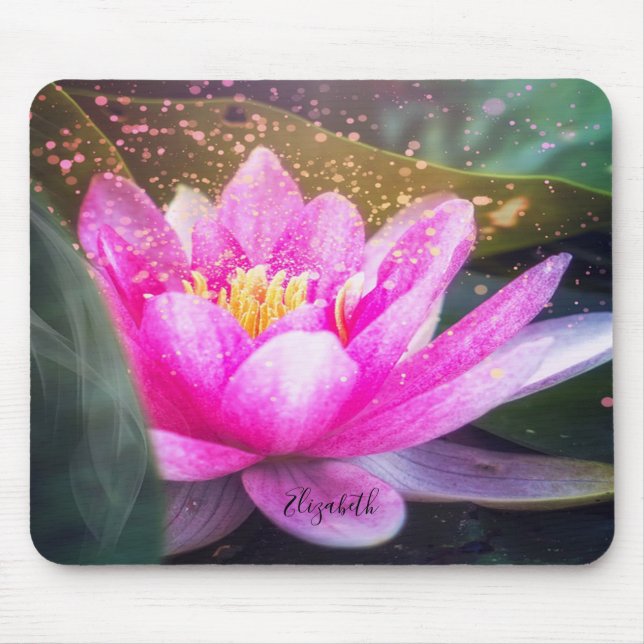 Psychologist Therapist Zen, Lotus Mouse Pad (Front)