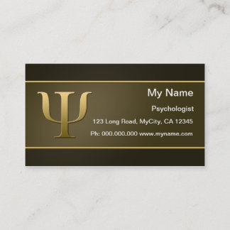 Psychology Business Card