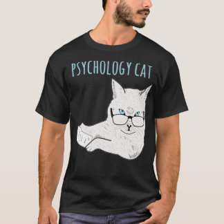 Psychology Cat T-Shirt