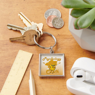 Psychology Chick #10 Key Ring