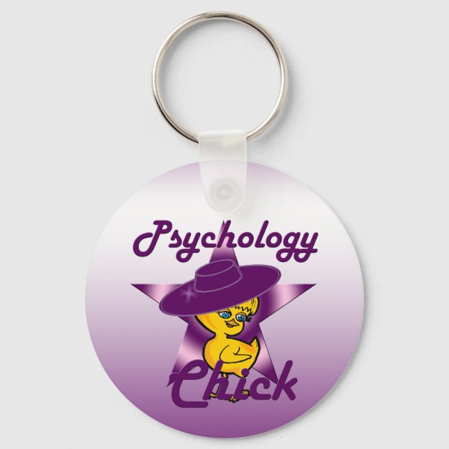 Psychology Chick #9 Key Ring (Front)
