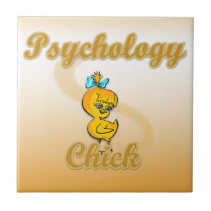 Psychology Chick Ceramic Tile