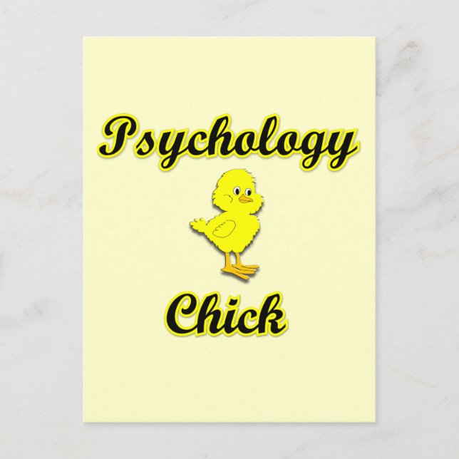 Psychology Chick Postcard (Front)