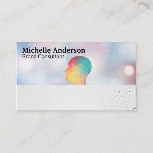 Psychology Geometric Business Card