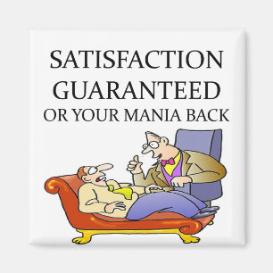 PSYCHOLOGY joke Magnet