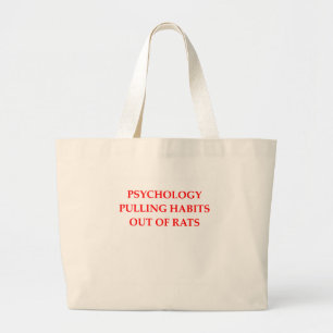 PSYCHOLOGY LARGE TOTE BAG