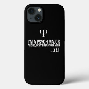 Psychology Major Funny And Ironic College Students iPhone 13 Case