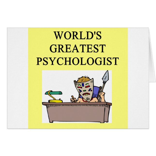 psychology psychologist joke (Front Horizontal)