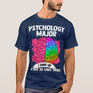 Psychology Psychologist Therapist Gift Psyche 14 T-Shirt