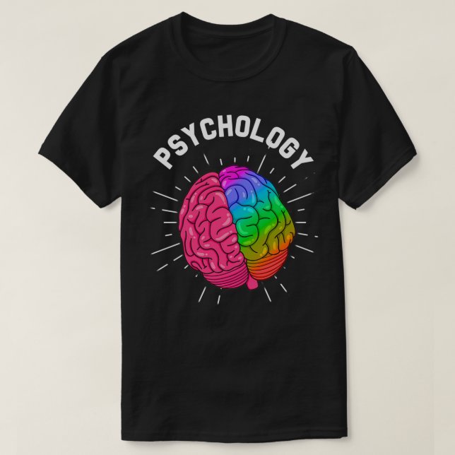 Psychology Psychologist Therapist Gift Psyche 7 T-Shirt (Design Front)