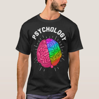 Psychology Psychologist Therapist Gift Psyche 7 T-Shirt