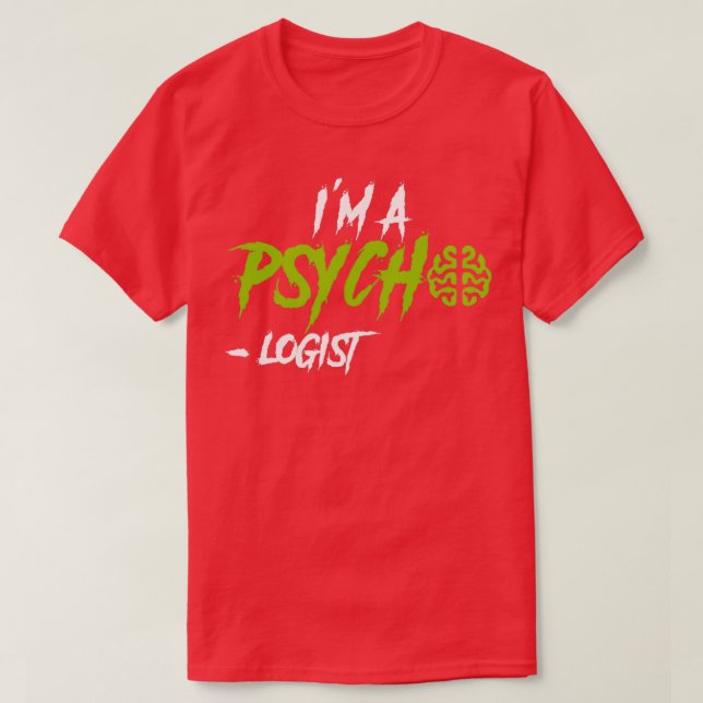 Psychology Psychologist Therapist Gift Psyche 8 T-Shirt (Design Front)