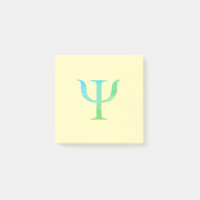Psychology Science Symbol Post-It Notes