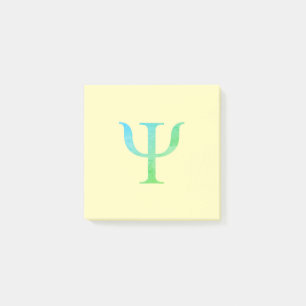 Psychology Science Symbol Post-It Notes