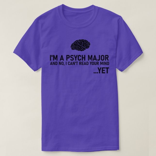 Psychology student gift psychologist psychiatrist T-Shirt (Design Front)