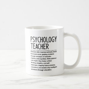Psychology teacher coffee mug