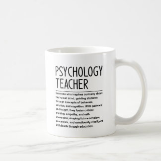Psychology teacher coffee mug