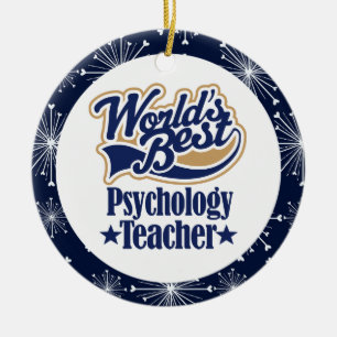 Psychology Teacher Gift Ornament