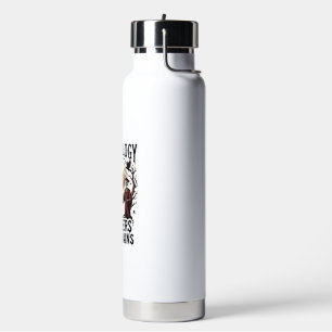 Psychology Teacher Halloween Brain Lover Gothic Sh Water Bottle
