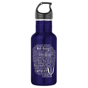 PSYCHOLOGY Word Cloud 532 Ml Water Bottle