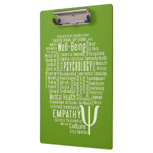 PSYCHOLOGY Word Cloud clipboard