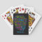 PSYCHOLOGY Word Cloud custom playing cards