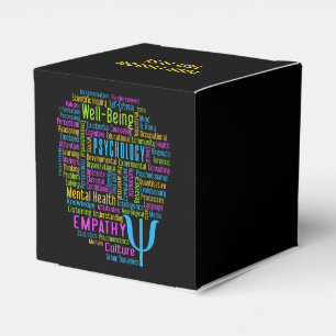 PSYCHOLOGY Word Cloud favour boxes