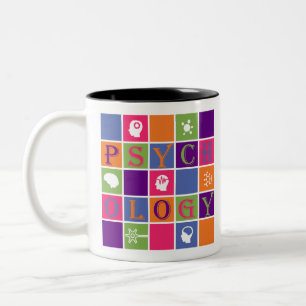 PsychologyIcons Two-Tone Coffee Mug