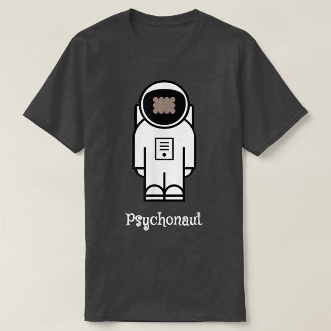 Psychonaut Astronaut T-Shirt (Design Front)