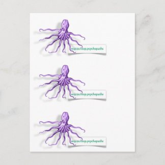 PsychoOctopus Business Cards